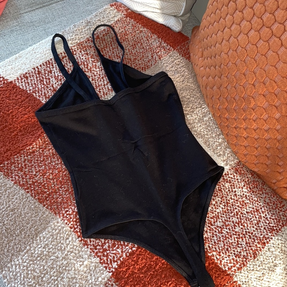 NWT Express Black Thong Bodysuit - Size XS - Picture 4 of 4